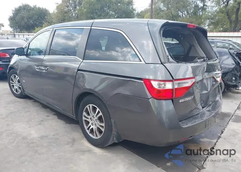 2012 Honda Odyssey Ex из США, поврежденный, VIN 5FNRL5H40CB068484